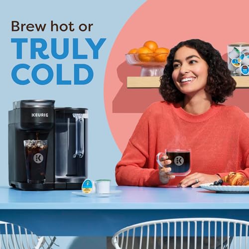 Keurig K-Brew+Chill Iced or Hot Single-Serve K-Cup Coffee Maker with MultiStream and QuickChill Technology, 70oz. Removable Reservoir - My Kitchen Products