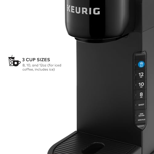 Keurig K-Café Barista Bar Single Serve Coffee Maker and Frother, with 3 Brew Sizes, Hot and Cold Coffee Capabilities, 2oz Coffee Shot Button, Black - My Kitchen Products
