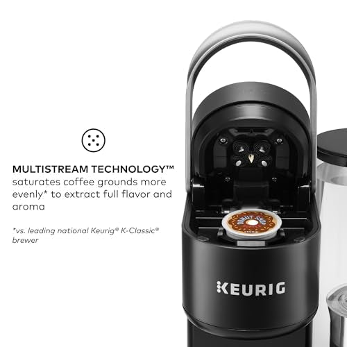 Keurig K-Café SMART Single Serve Coffee Maker with WiFi Compatibility, Latte and Cappuccino Machine with Built-In Frother, 6 Brew Sizes, Black - My Kitchen Products