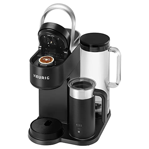 Keurig K-Café SMART Single Serve Coffee Maker with WiFi Compatibility, Latte and Cappuccino Machine with Built-In Frother, 6 Brew Sizes, Black - My Kitchen Products