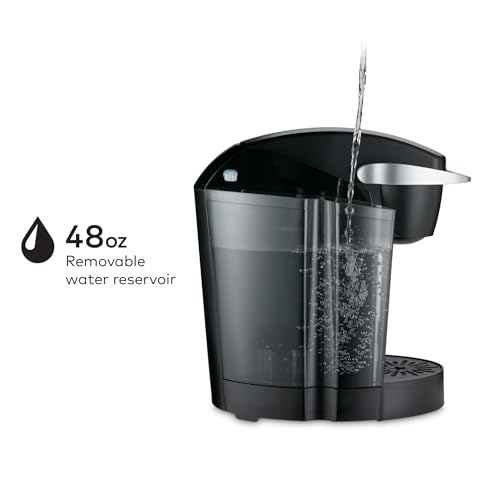 Keurig K-Classic Single Serve K-Cup Pod Coffee Maker, with 3 Brew Sizes, 48oz Removable Reservoir, Black - My Kitchen Products