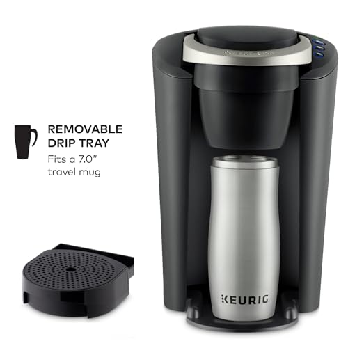 Keurig K-Compact Single-Serve K-Cup Pod Coffee Maker, with 3 Brew Sizes, Smart Start Feature, 36oz Removable Reservoir, Black - My Kitchen Products
