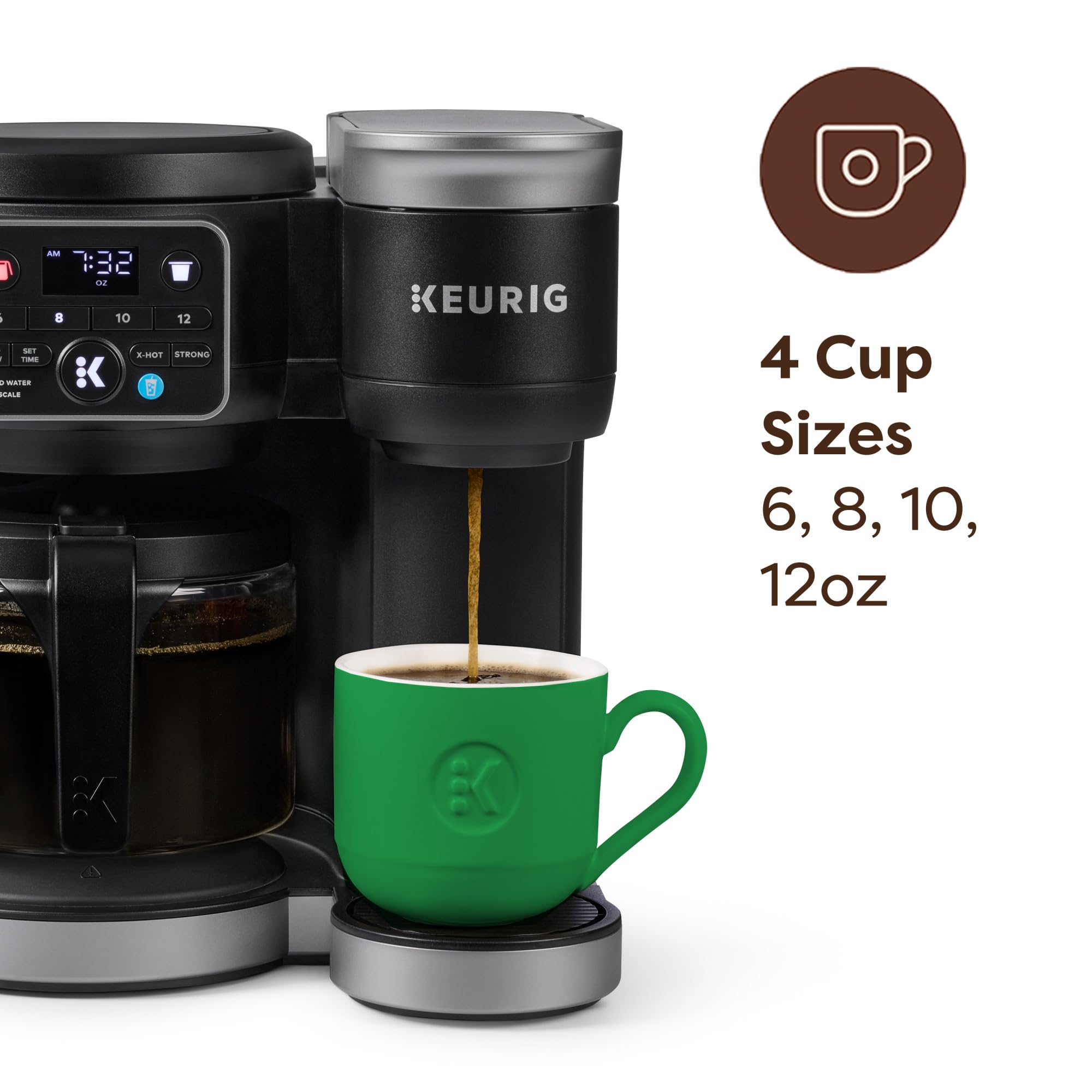 Keurig K-Duo Hot & Iced Single Serve & Carafe Coffee Maker, MultiStream Technology, 72oz Reservoir (Gen 2) - My Kitchen Products