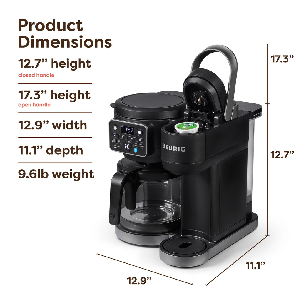 Keurig K-Duo Hot & Iced Single Serve & Carafe Coffee Maker, MultiStream Technology, 72oz Reservoir (Gen 2) - My Kitchen Products