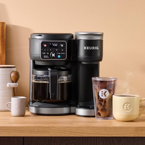 Keurig K-Duo Single Serve K-Cup Pod & Carafe Coffee Maker, Black - My Kitchen Products