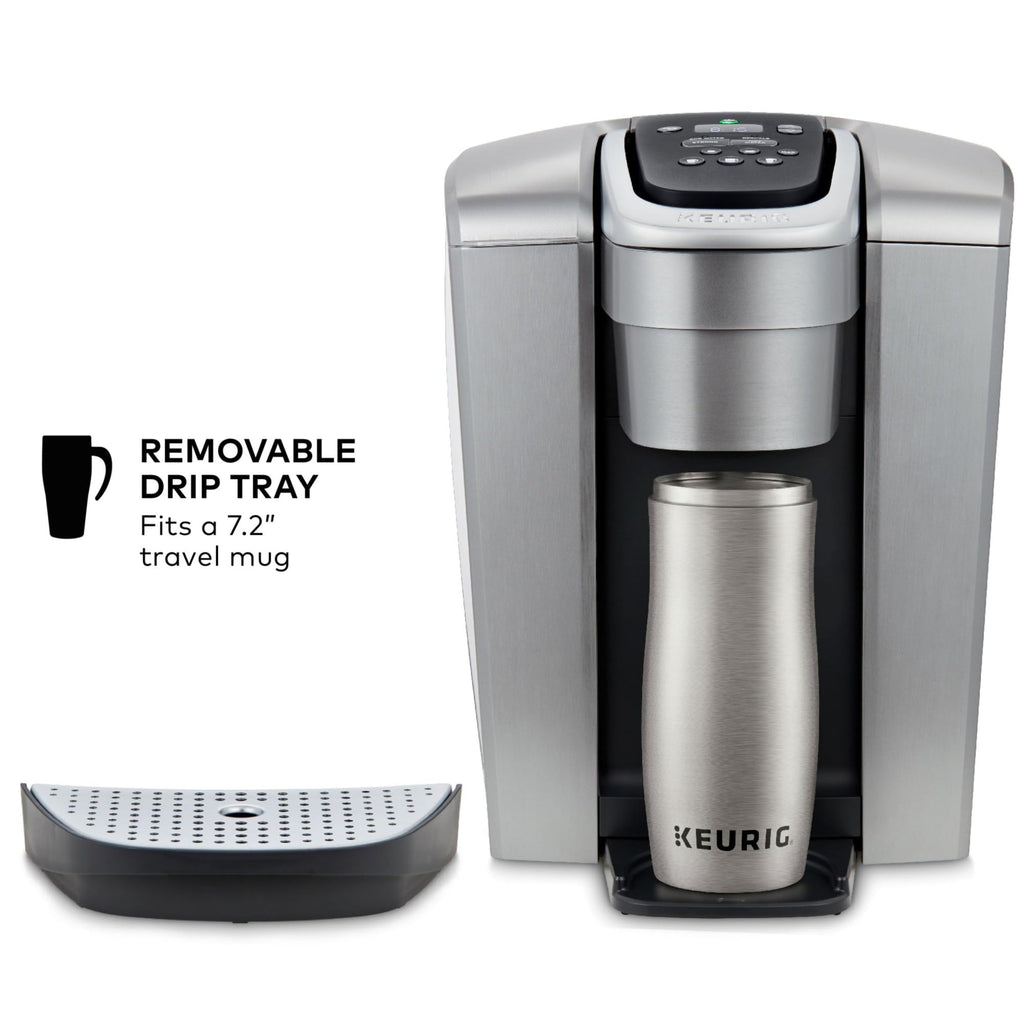Keurig K-Elite Single Serve K-Cup Pod Coffee Maker, with Strength and Temperature Control, Iced Coffee Capability, 8 to 12oz Brew Size, Programmable, Brushed Silver - My Kitchen Products