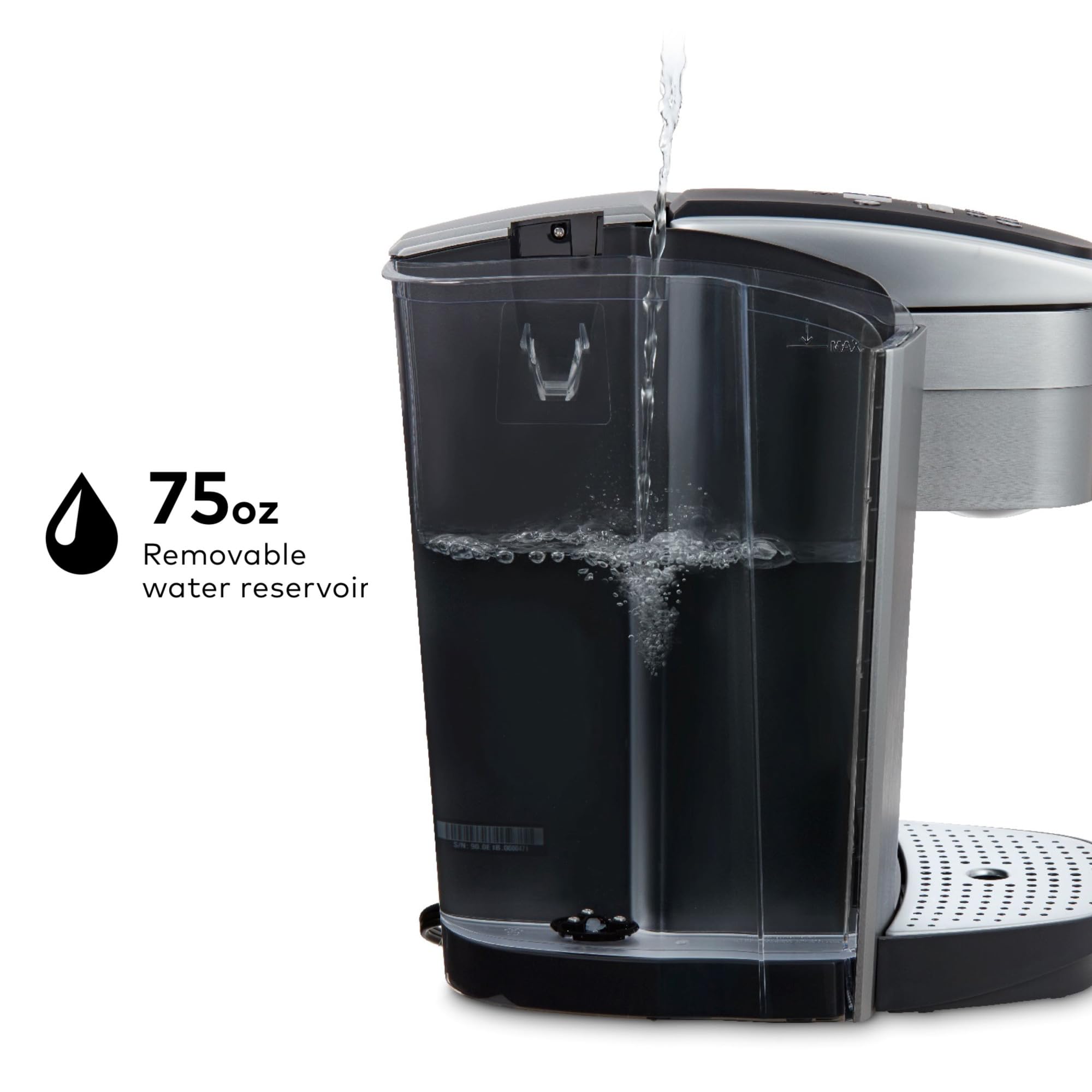 Keurig K-Elite Single Serve K-Cup Pod Coffee Maker, with Strength and Temperature Control, Iced Coffee Capability, 8 to 12oz Brew Size, Programmable, Brushed Silver - My Kitchen Products