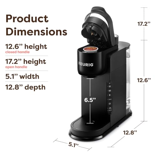 Keurig K-Express Single Serve K-Cup Pod Coffee Maker, 3 Brew Sizes, Strong Button Feature, 42oz Removable Reservoir, Black - My Kitchen Products