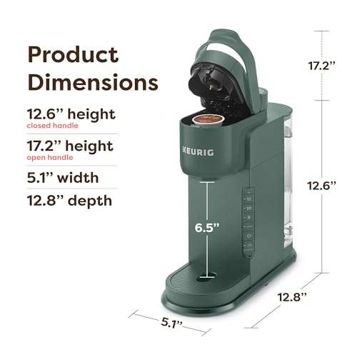 Keurig K-Express Single Serve K-Cup Pod Coffee Maker, 3 Brew Sizes, Strong Button Feature, 42oz Removable Reservoir, Evergreen - My Kitchen Products