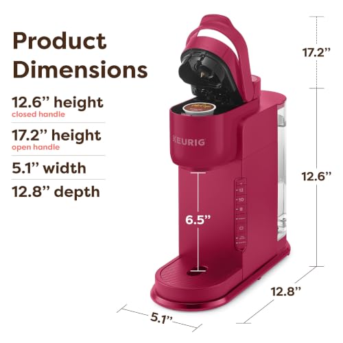 Keurig K-Express Single Serve K-Cup Pod Coffee Maker, 3 Brew Sizes, Strong Button Feature, 42oz Removable Reservoir, Island Berry - My Kitchen Products