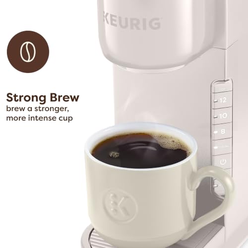 Keurig K-Express Single Serve K-Cup Pod Coffee Maker, 3 Brew Sizes, Strong Button Feature, 42oz Removable Reservoir, Warm Stone - My Kitchen Products