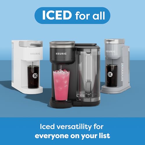 Keurig K-Iced Coffee Maker, Single Serve K-Cup Pod Iced Coffee Maker, With Hot and Cold Coffee Capabilities, Brews Any K-Cup Pod, White - My Kitchen Products