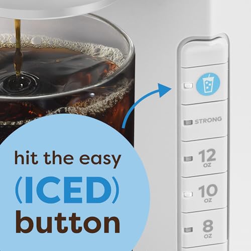 Keurig K-Iced Coffee Maker, Single Serve K-Cup Pod Iced Coffee Maker, With Hot and Cold Coffee Capabilities, Brews Any K-Cup Pod, White - My Kitchen Products