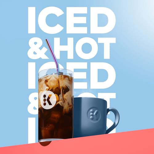 Keurig K-Iced Coffee Maker, Single Serve K-Cup Pod Iced Coffee Maker, With Hot and Cold Coffee Capabilities, Brews Any K-Cup Pod, White - My Kitchen Products