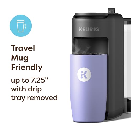 Keurig K-Mini Mate Plus Single-Serve K-Cup Pod Coffee Maker, Compact, 3 Cup Sizes, Brew Over Ice and Strong Button Features, 50 oz Removable Reservoir, Matte Black - My Kitchen Products