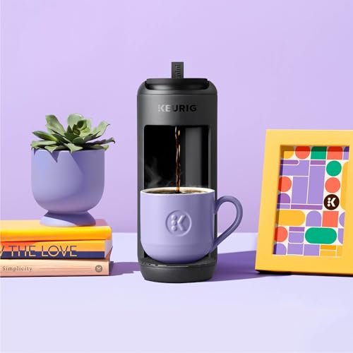 Keurig K-Mini Mate Single Serve K-Cup Pod Coffee Maker, Brews Up to 12 oz Cup, Compact Portable Coffee Machine for Small Spaces, Great for Dorms & Offices, Black - My Kitchen Products
