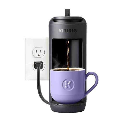 Keurig K-Mini Mate Single Serve K-Cup Pod Coffee Maker, Brews Up to 12 oz Cup, Compact Portable Coffee Machine for Small Spaces, Great for Dorms & Offices, Black - My Kitchen Products