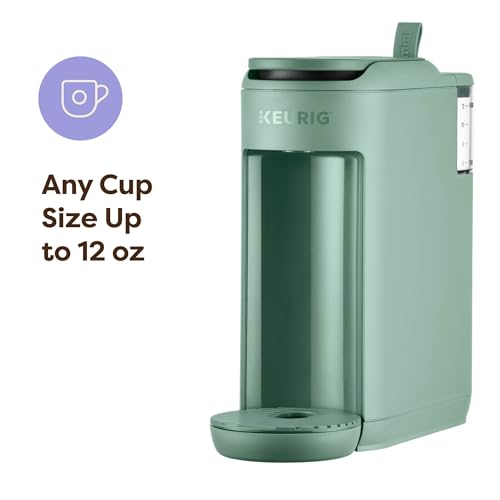 Keurig K-Mini Mate Single Serve K-Cup Pod Coffee Maker, Brews Up to 12 oz Cup, Compact Portable Coffee Machine for Small Spaces, Great for Dorms & Offices, Glamping Green - My Kitchen Products