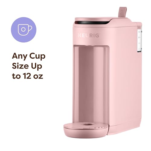 Keurig K-Mini Mate Single Serve K-Cup Pod Coffee Maker, Brews Up to 12 oz Cup, Compact Portable Coffee Machine for Small Spaces, Great for Dorms & Offices, Pink Sands - My Kitchen Products