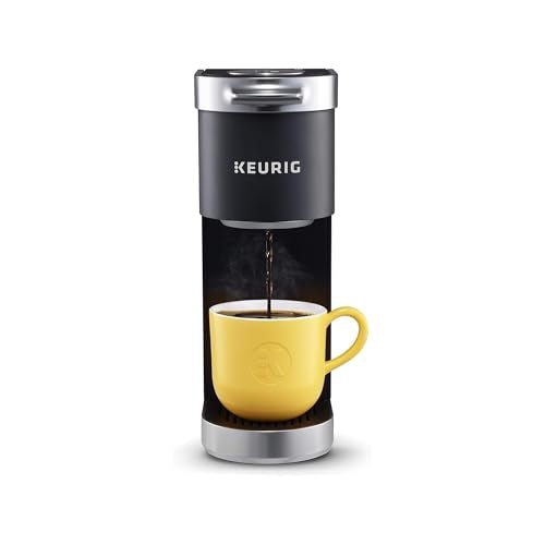 Keurig K-Mini Plus Single Serve Coffee Maker, with 5-inch Brewer, 6 to 12 Pounds Brew Size, K-Cup Pod and Cord Storage (Black) - My Kitchen Products