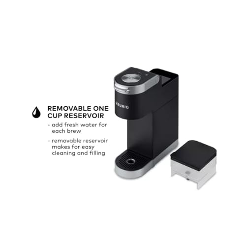 Keurig K-Mini Plus Single Serve Coffee Maker, with 5-inch Brewer, 6 to 12 Pounds Brew Size, K-Cup Pod and Cord Storage (Black) - My Kitchen Products
