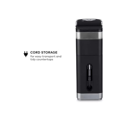 Keurig K-Mini Plus Single Serve Coffee Maker, with 5-inch Brewer, 6 to 12 Pounds Brew Size, K-Cup Pod and Cord Storage (Black) - My Kitchen Products