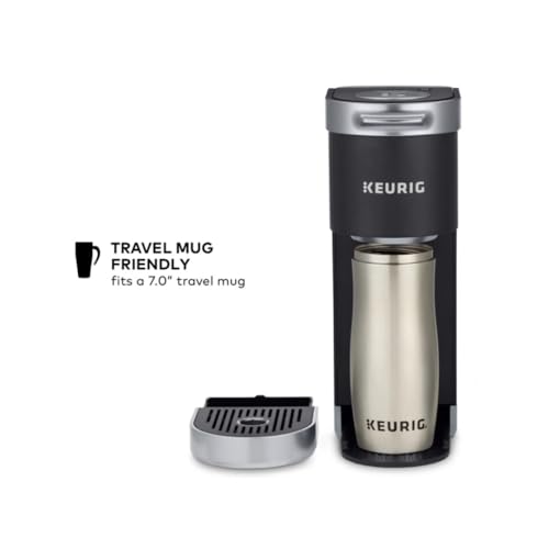 Keurig K-Mini Plus Single Serve Coffee Maker, with 5-inch Brewer, 6 to 12 Pounds Brew Size, K-Cup Pod and Cord Storage (Black) - My Kitchen Products