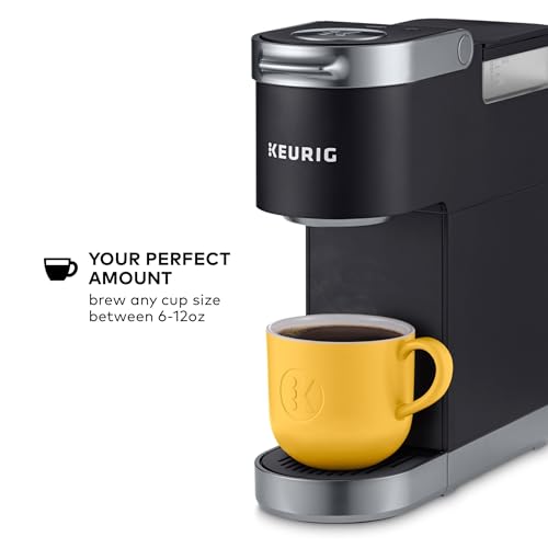 Keurig K-Mini Plus Single Serve K-Cup Pod Coffee Maker, with 6 to 12oz Brew Size, Stores up to 9 K-Cup Pods, Travel Mug Friendly, Matte Black - My Kitchen Products