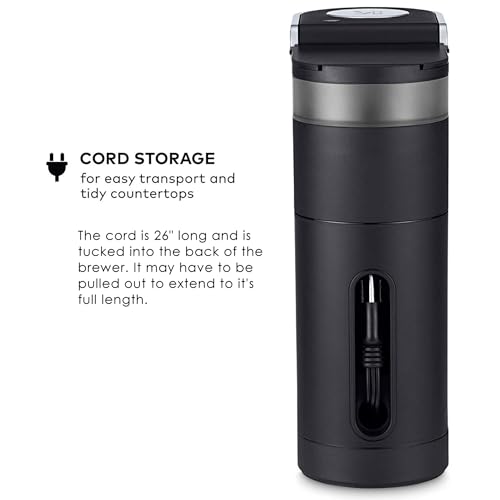 Keurig K-Mini Single Serve K-Cup Pod Coffee Maker, 6 to 12oz Brew size, with Cord Storage, Perfect for Small Spaces, Black - My Kitchen Products