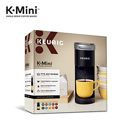 Keurig K-Mini Single Serve K-Cup Pod Coffee Maker, 6 to 12oz Brew size, with Cord Storage, Perfect for Small Spaces, Black - My Kitchen Products