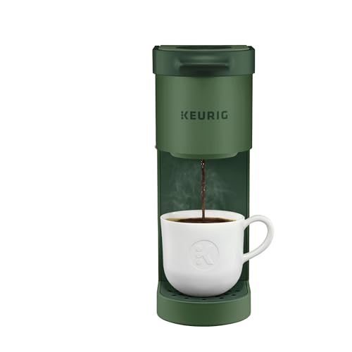 Keurig K-Mini Single Serve K-Cup Pod Coffee Maker, 6 to 12oz Brew size, with Cord Storage, Perfect for Small Spaces, Evergreen - My Kitchen Products