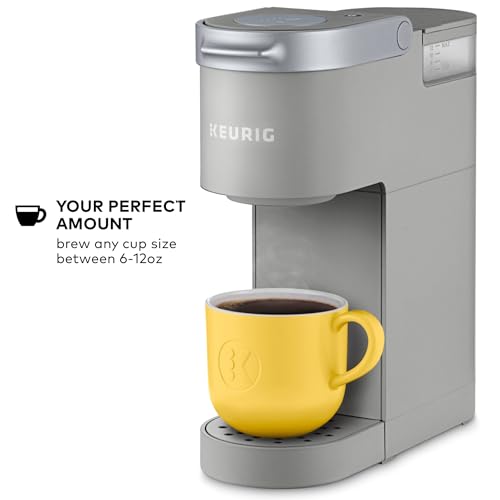 Keurig K-Mini Single Serve K-Cup Pod Coffee Maker, 6 to 12oz Brew size, with Cord Storage, Perfect for Small Spaces, Studio Gray - My Kitchen Products