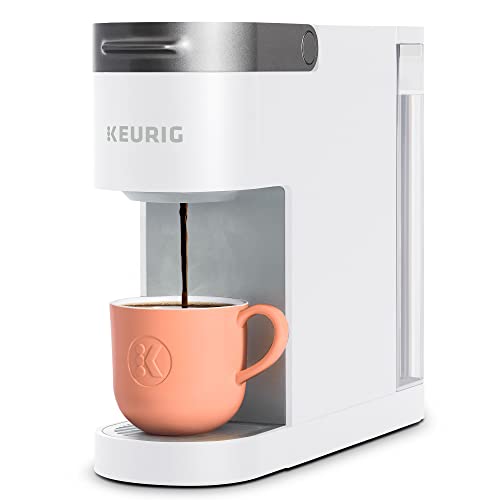 Keurig K-Slim Single Serve K-Cup Pod Coffee Maker, Multistream Technology, 3 Brew Sizes, Slim and Sleek Design, 46oz Removable Reservoir, White - My Kitchen Products