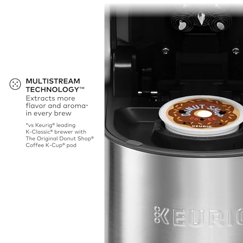 Keurig K-Supreme Plus Single Serve K-Cup Pod Coffee Maker, MultiStream Technology, Customizable Strength and Temperature Settings, Programmable, 78oz Removable Reservoir, Stainless Steel - My Kitchen Products