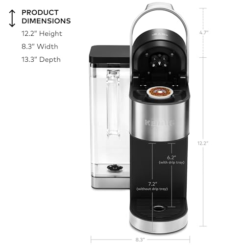 Keurig K-Supreme Plus Single Serve K-Cup Pod Coffee Maker, MultiStream Technology, Customizable Strength and Temperature Settings, Programmable, 78oz Removable Reservoir, Stainless Steel - My Kitchen Products