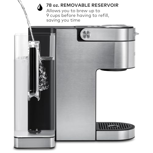Keurig K-Supreme Plus Single Serve K-Cup Pod Coffee Maker, MultiStream Technology, Customizable Strength and Temperature Settings, Programmable, 78oz Removable Reservoir, Stainless Steel - My Kitchen Products