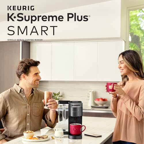 Keurig K-Supreme Plus SMART Coffee Maker, Single Serve K-Cup Pod Coffee Brewer, BREWID and MultiStream Technology, 78 Oz, Black - My Kitchen Products