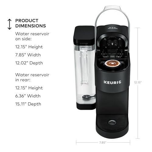 Keurig K-Supreme Single Serve K-Cup Pod Coffee Maker, MultiStream Technology, 4 Brew Sizes, 66oz Dual-Position Removable Reservoir, Black - My Kitchen Products