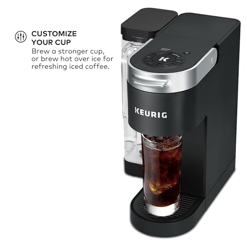 Keurig K-Supreme Single Serve K-Cup Pod Coffee Maker, MultiStream Technology, 4 Brew Sizes, 66oz Dual-Position Removable Reservoir, Black - My Kitchen Products