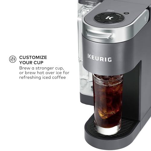 Keurig K-Supreme Single Serve K-Cup Pod Coffee Maker, MultiStream Technology, 4 Brew Sizes, 66oz Dual-Position Removable Reservoir, Gray - My Kitchen Products