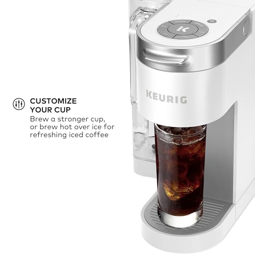 Keurig K-Supreme Single Serve K-Cup Pod Coffee Maker, MultiStream Technology, 4 Brew Sizes, 66oz Dual-Position Removable Reservoir, White - My Kitchen Products