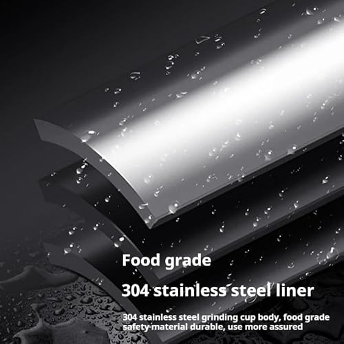 Kitchen Grinder | 500W Electric Mill | Grinds Spices, Nuts, Grains, Coffee | 1 Stainless Steel Blade | Wet & Dry Use - My Kitchen Products