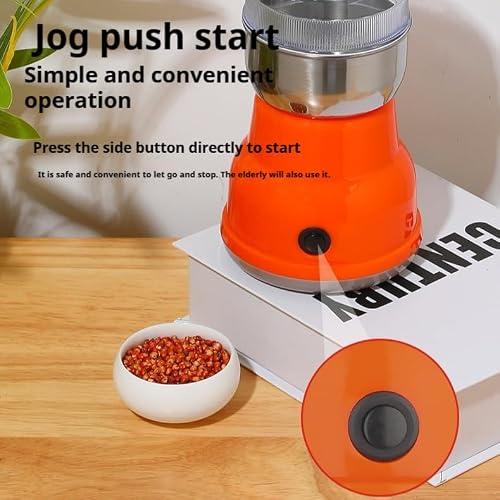 Kitchen Grinder | 500W Electric Mill | Grinds Spices, Nuts, Grains, Coffee | 1 Stainless Steel Blade | Wet & Dry Use - My Kitchen Products