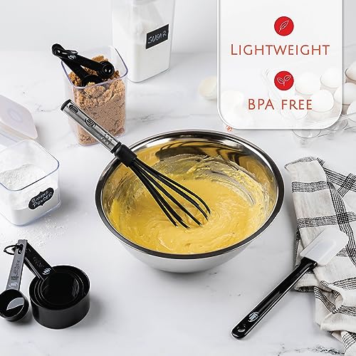Kitchen Utensils Set 35 PCS Cooking Utensils Set, Nonstick and Heat Resistant Nylon Stainless Steel Silicone Spatula Set - Kitchen Gadgets Home Essentials Kitchen Accessories, Apartment Must Haves - My Kitchen Products