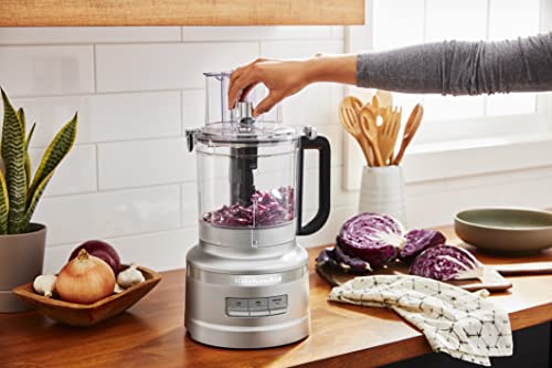 KitchenAid 13 Cup Food Processor, Contour Silver (Renewed) - My Kitchen Products