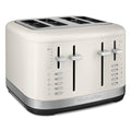 KitchenAid 4 Slice Automatic Toaster with Extra Wide Slots, KMT4109PL, Porcelain White - My Kitchen Products