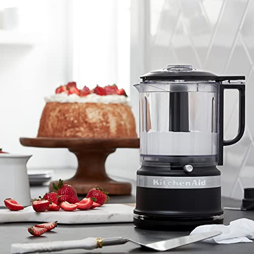 KitchenAid 5 Cup Food Chopper KFC0516BM, Matte Black - My Kitchen Products