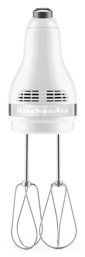 KitchenAid 5 Ultra Power Speed Hand Mixer - KHM512, White - My Kitchen Products