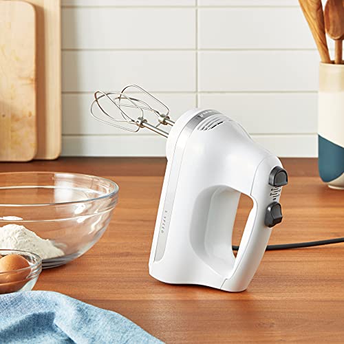 KitchenAid 5 Ultra Power Speed Hand Mixer - KHM512, White - My Kitchen Products