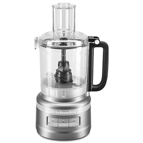 KitchenAid Base 9-Cup Food Processor | Contour Silver (Renewed) - My Kitchen Products